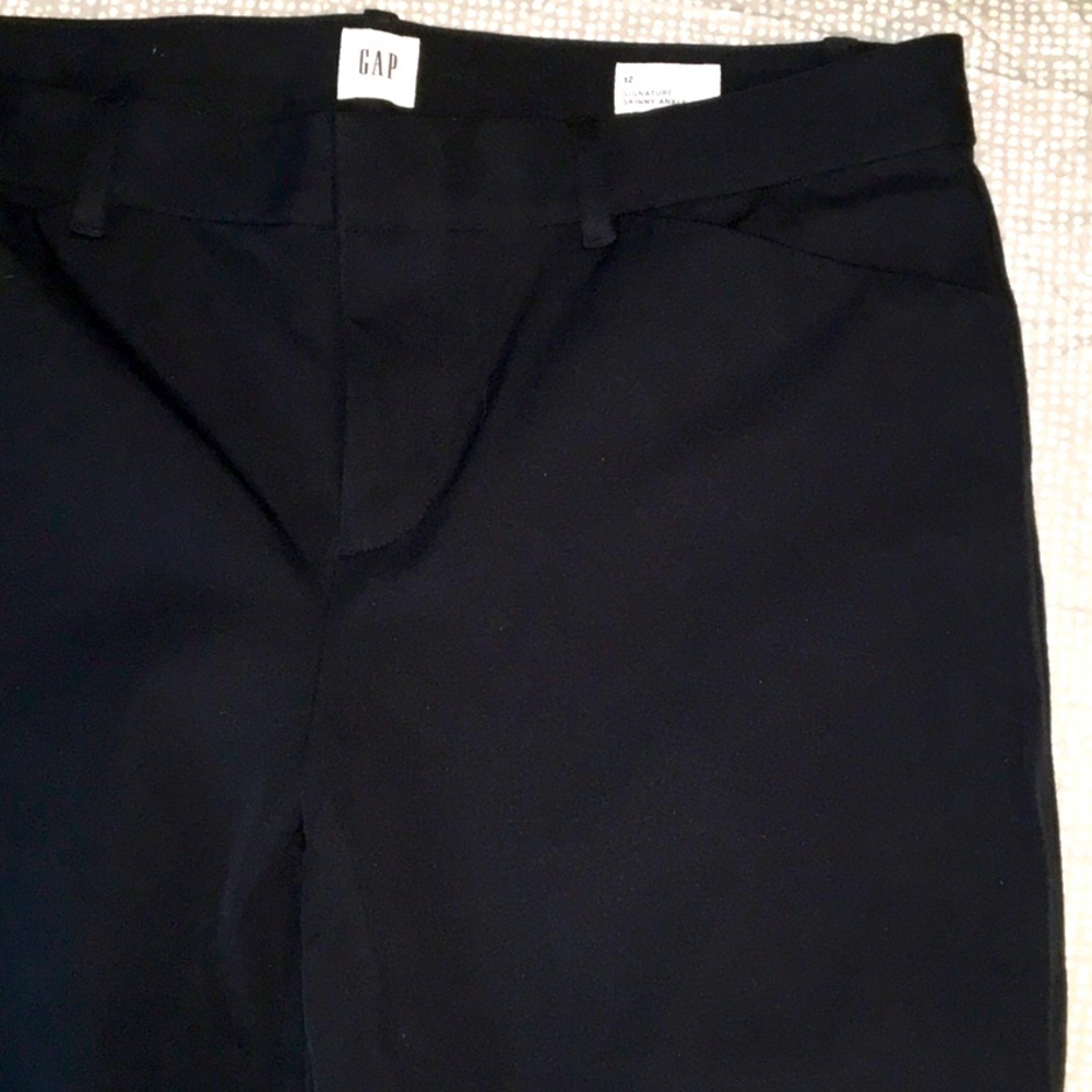 Gap Signature skinny ankle pants sz 12 in black